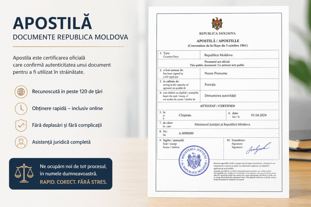 apostille republique de moldova