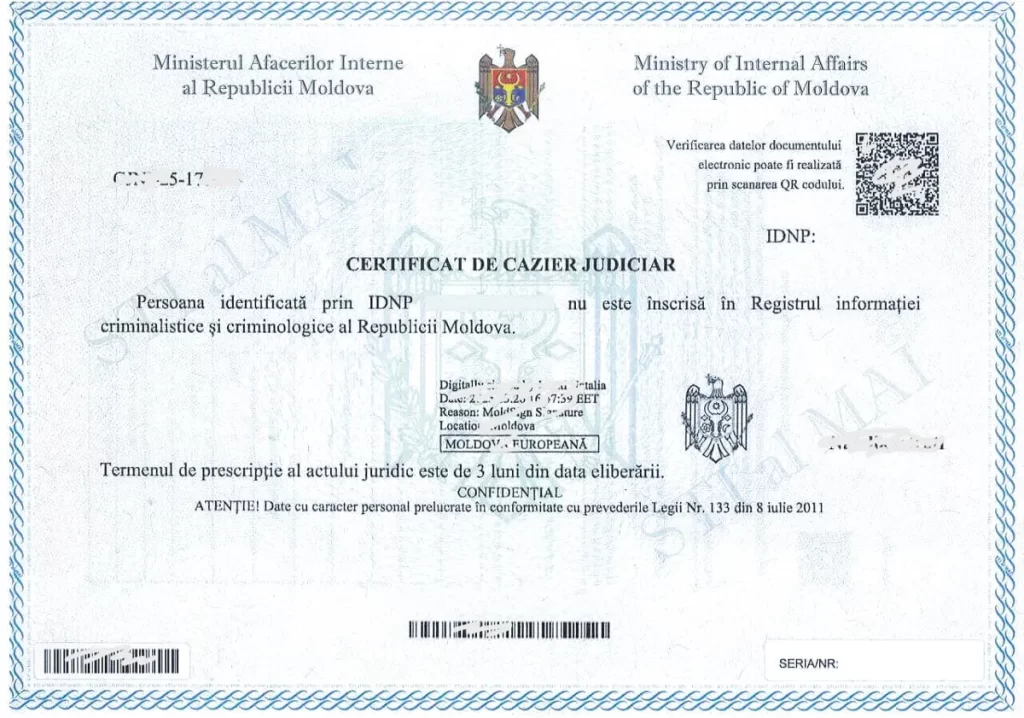 cazier judiciar